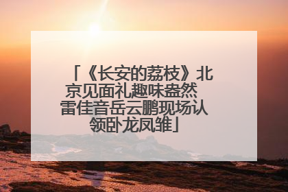 《长安的荔枝》北京见面礼趣味盎然 雷佳音岳云鹏现场认领卧龙凤雏