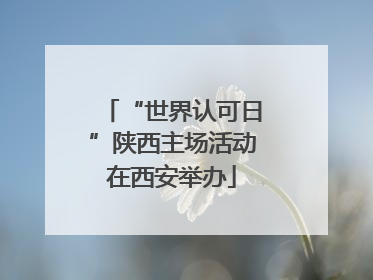 “世界认可日”陕西主场活动在西安举办