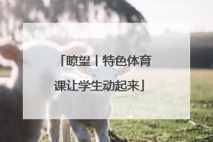 瞭望丨特色体育课让学生动起来