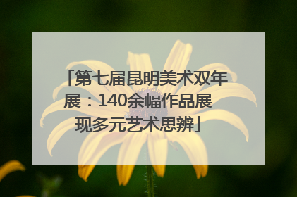 第七届昆明美术双年展：140余幅作品展现多元艺术思辨