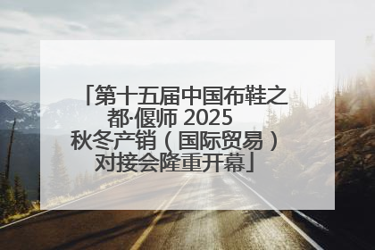 第十五届中国布鞋之都·偃师 2025 秋冬产销（国际贸易）对接会隆重开幕