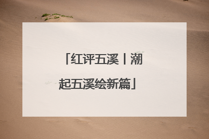 红评五溪丨潮起五溪绘新篇