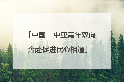 中国—中亚青年双向奔赴促进民心相通