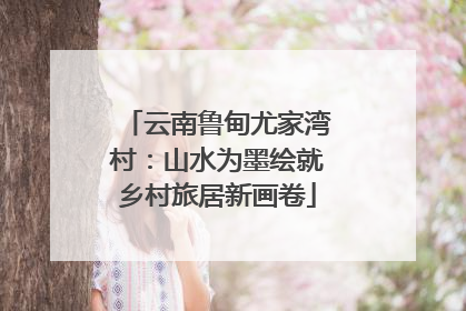 云南鲁甸尤家湾村：山水为墨绘就乡村旅居新画卷