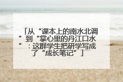 从“课本上的南水北调”到“掌心里的丹江口水”：这群学生把研学写成了“成长笔记”