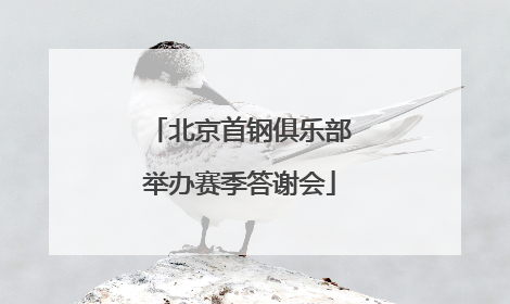 北京首钢俱乐部举办赛季答谢会