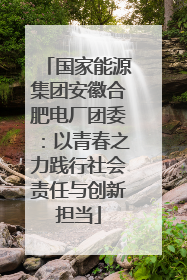 国家能源集团安徽合肥电厂团委：以青春之力践行社会责任与创新担当