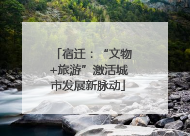 宿迁：“文物+旅游”激活城市发展新脉动