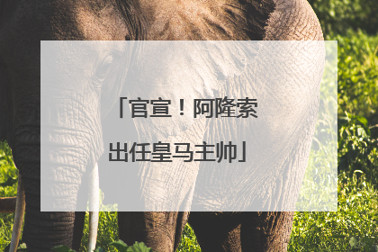 官宣！阿隆索出任皇马主帅