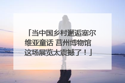 当中国乡村邂逅塞尔维亚童话 莒州博物馆这场展览太震撼了！