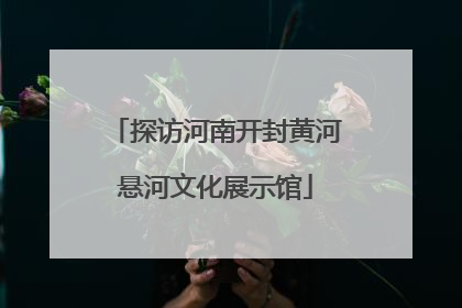 探访河南开封黄河悬河文化展示馆