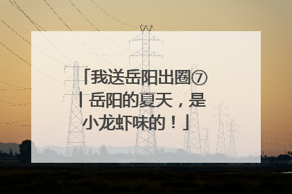 我送岳阳出圈⑦丨岳阳的夏天，是小龙虾味的！