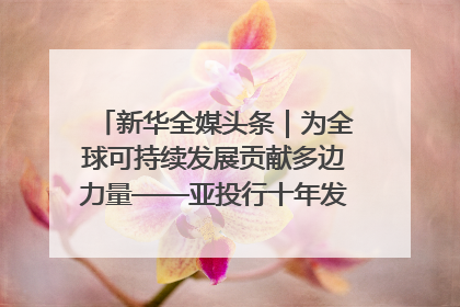 新华全媒头条｜为全球可持续发展贡献多边力量——亚投行十年发展观察（3）