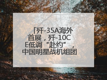 歼-35A海外首展，歼-10CE低调“赴约”，中国明星战机组团亮相巴黎航展