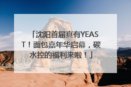沈阳首届真有YEAST！面包嘉年华启幕，碳水控的福利来啦！