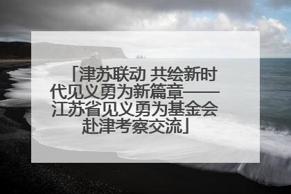 津苏联动 共绘新时代见义勇为新篇章——江苏省见义勇为基金会赴津考察交流