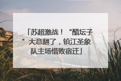 苏超激战！“醋坛子”大意翻了，镇江圣象队主场惜败宿迁