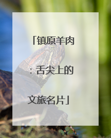 镇原羊肉：舌尖上的文旅名片