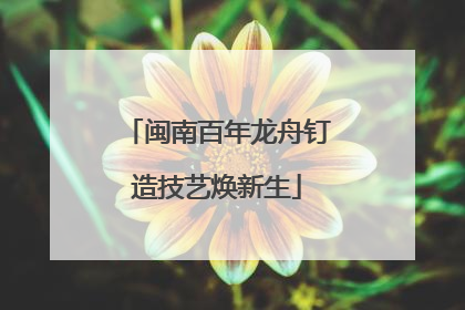 闽南百年龙舟钉造技艺焕新生