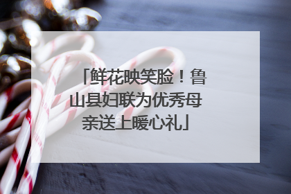 鲜花映笑脸！鲁山县妇联为优秀母亲送上暖心礼