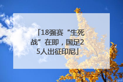 18强赛“生死战”在即，国足25人出征印尼