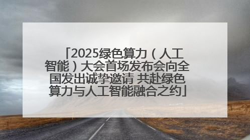 2025绿色算力（人工智能）大会首场发布会向全国发出诚挚邀请 共赴绿色算力与人工智能融合之约