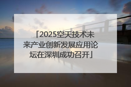 2025空天技术未来产业创新发展应用论坛在深圳成功召开